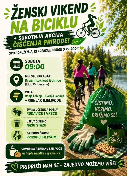 Ženski vikend na biciklu